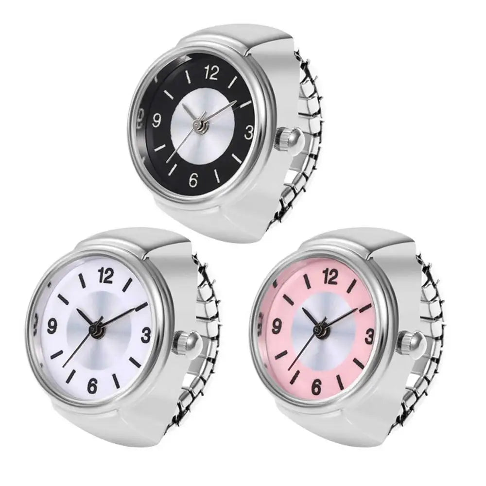 Timeless Silver Watch Rings